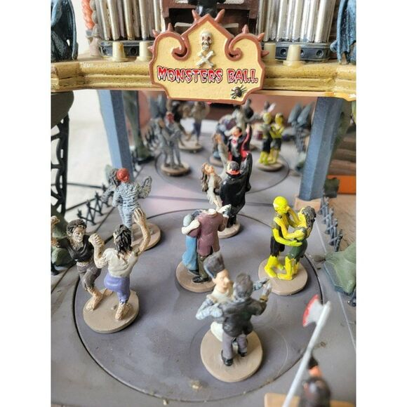 Lemax monsters ball 2005 Halloween animated dance village - Picture 8 of 16